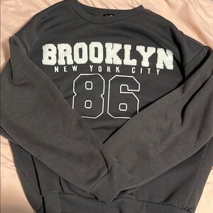 Brooklyn New York City Women’s Gray Sweater